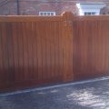 Wooden Sliding Gate 1